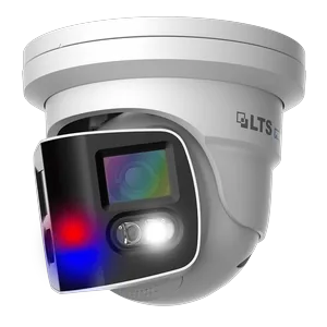 180 degree dual-lens camera