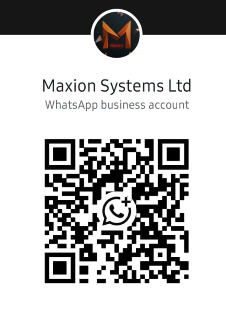 Contact QR Code for Maxion Systems WhatsApp