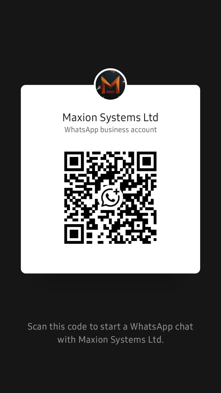 Contact QR Code for Maxion Systems WhatsApp