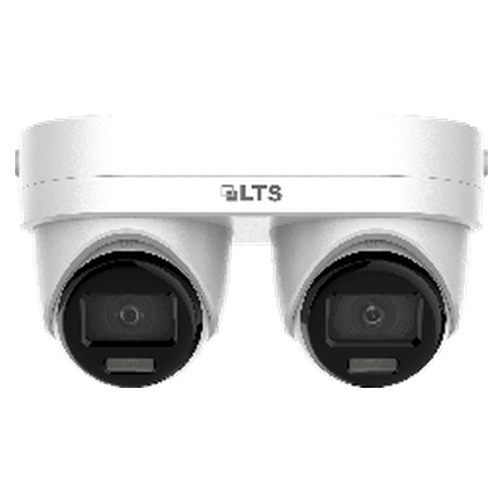 LTS Platinum Plus 4 MP Dual-lens Fixed Point Zoom Turret Network Camera