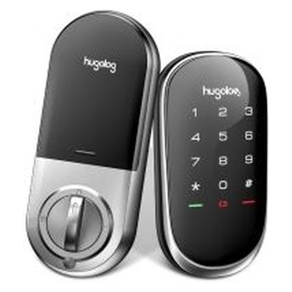 LTS Hugolog Keyless Smart Lock with Touchscreen (Satin Nickel)