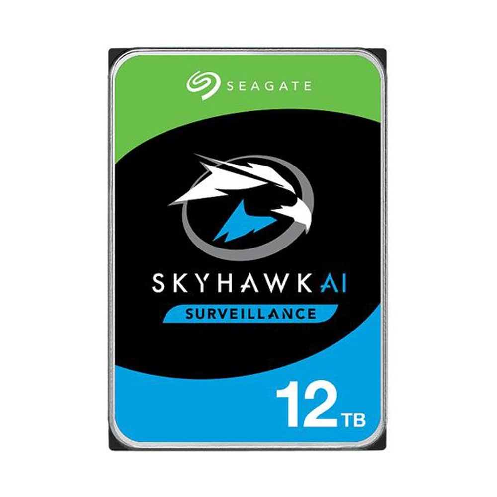 [ST12000VE001] Seagate SkyHawk AI 12TB Video Internal Hard Drive HDD (3.5 Inch)